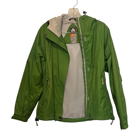Nike ACG 3 Fit Storm green outer layer hooded jacket - Picture 3 of 9